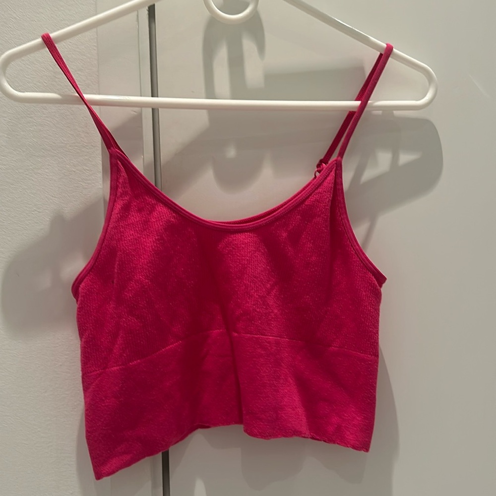 Anthropologie Pink Soft Tank Top